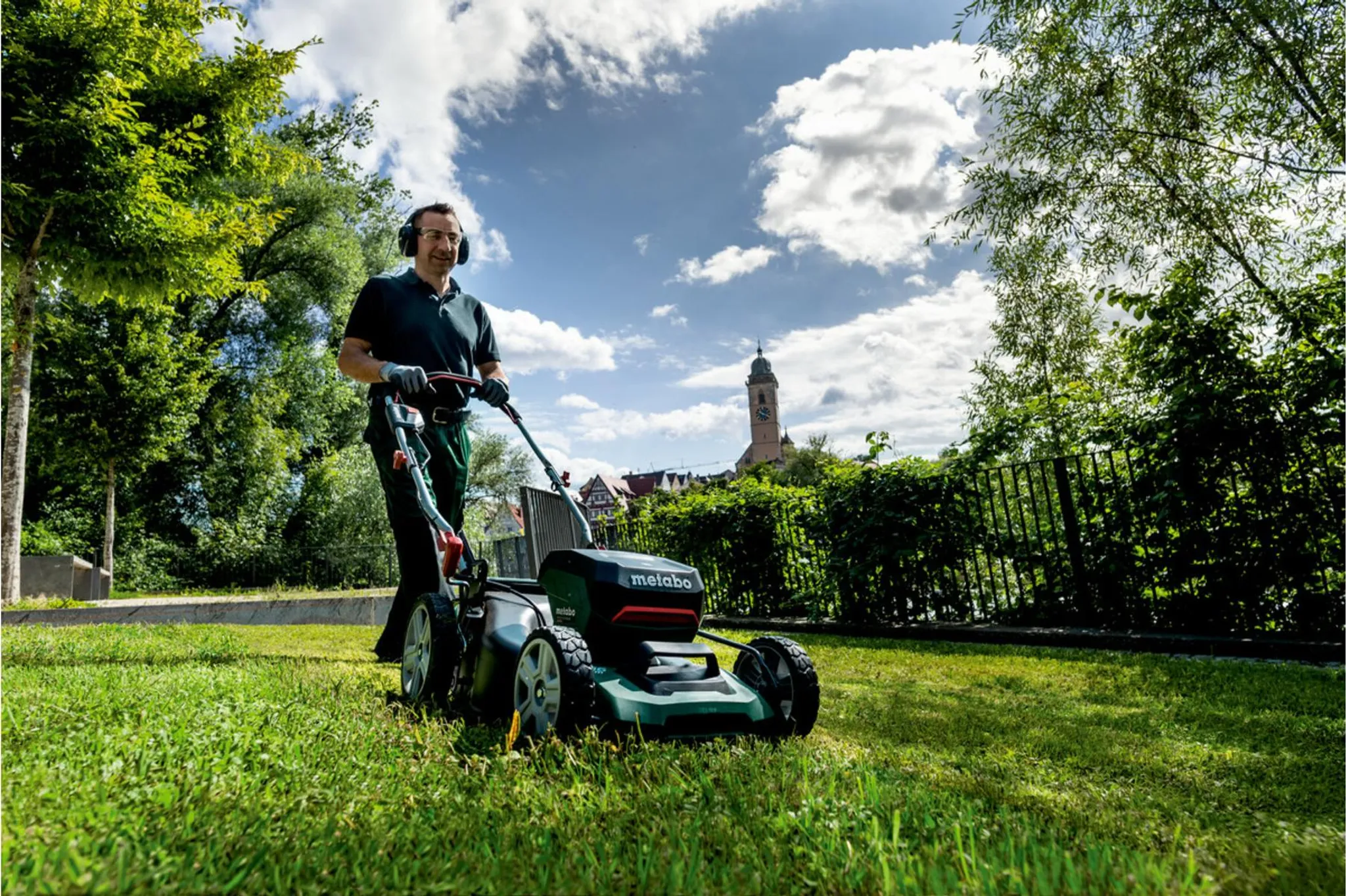 Metabo RM 36-18 LTX BL 46 solo Akku-Rasenmäher – Bild 9
