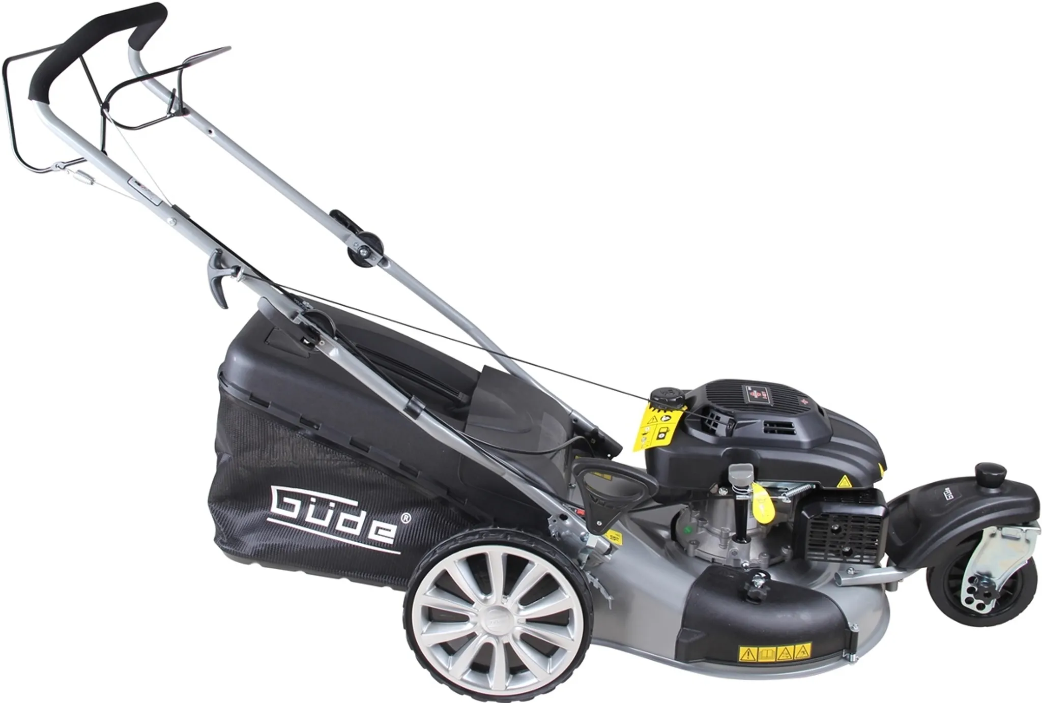 GÜDE Rasenmäher Benzin mit Antrieb Trike Premium Big Wheeler Trike 515D 4in1 – Bild 6