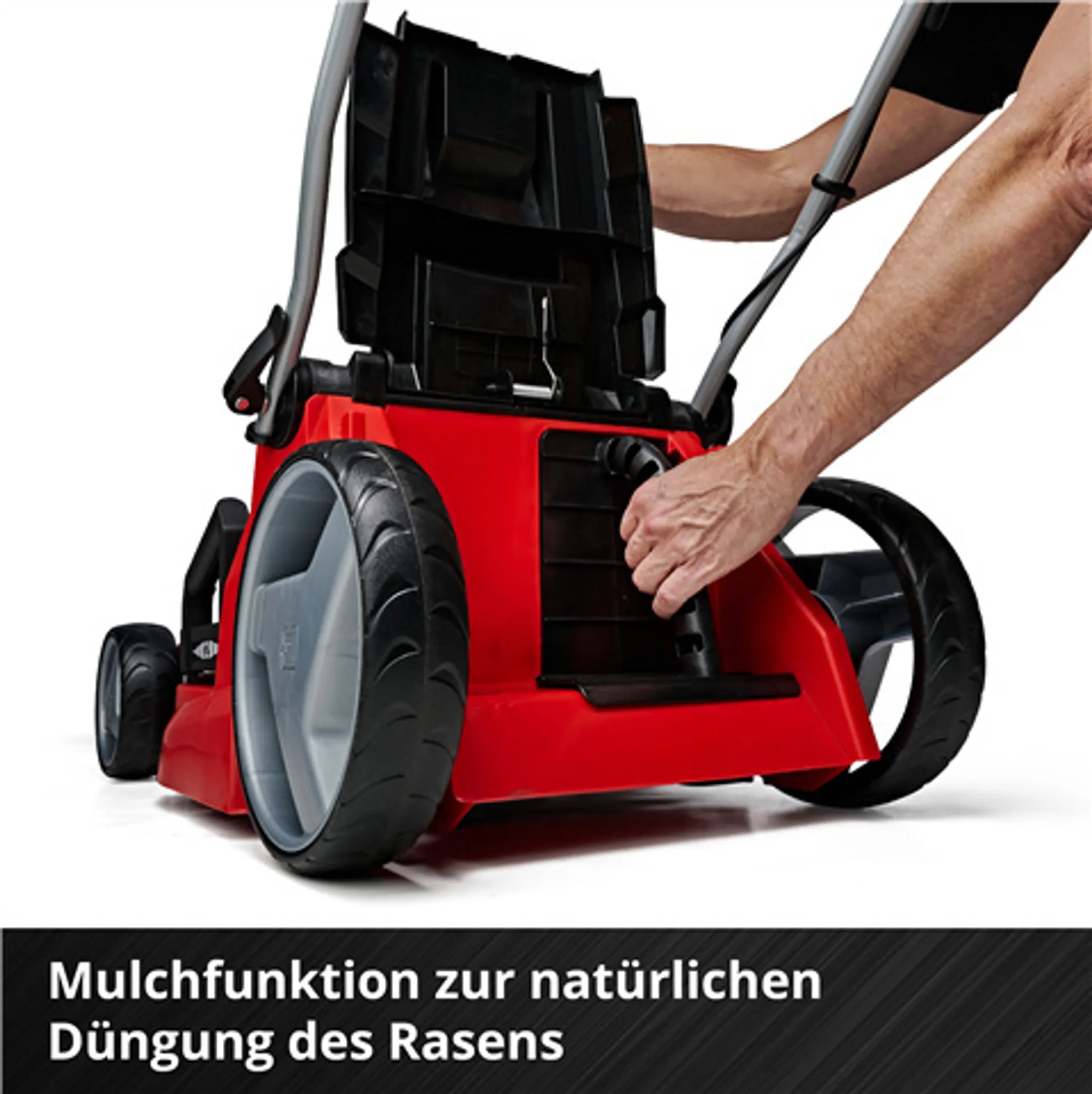 Einhell Power X-Change Akku-Rasenmäher GE-CM 43 Li M Kit (2x4,0Ah) – Bild 6