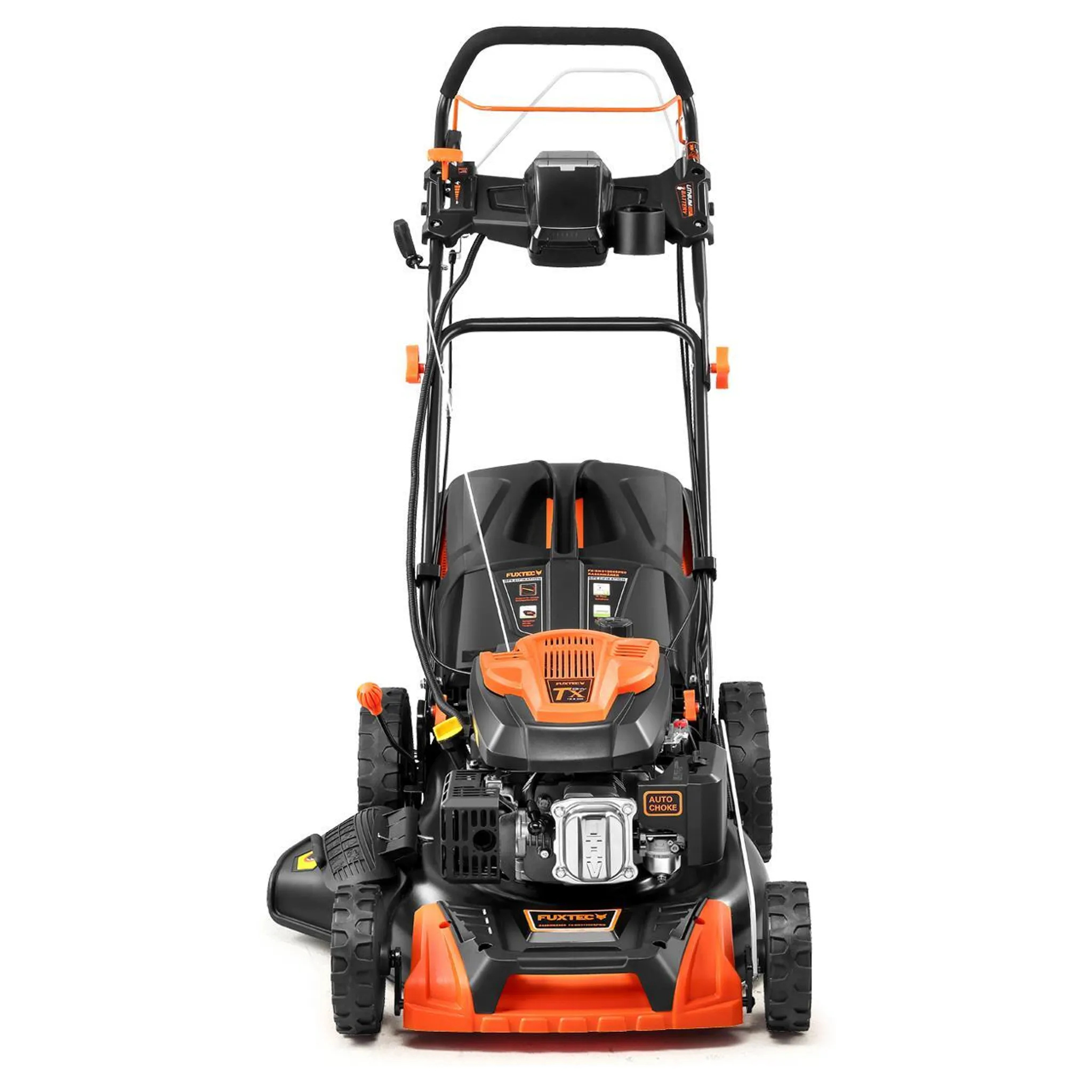 FUXTEC Benzin Rasenmäher FX-RM5196eSPRO - 196ccm | 51cm | 6PS | mit Antrieb + E-Start + FlexSpeed | 36kg | 60L | Seitenauswurf |ab 1001m² – Bild 7