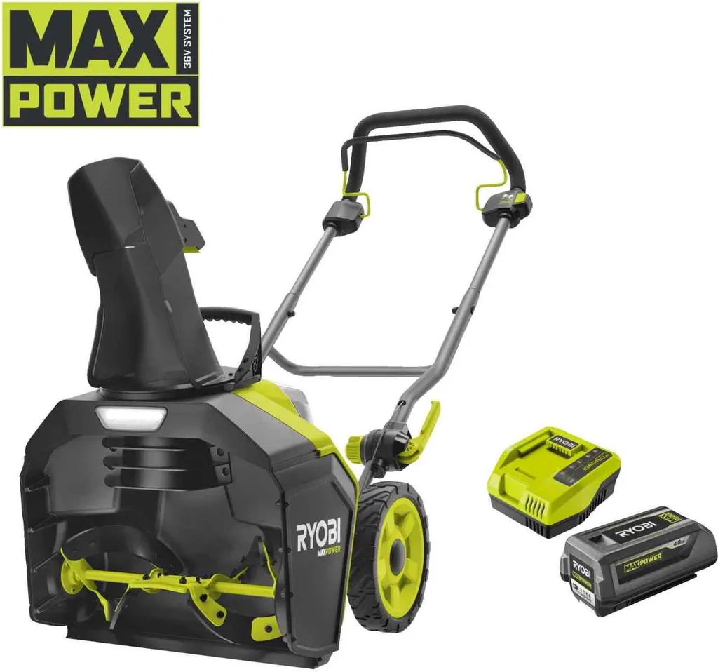 Ryobi RY36STX45A-140 Einphasige bürstenlose Schneefräse, Akku 36 V, 45 cm, 1 x 4,0 Ah – Bild 6