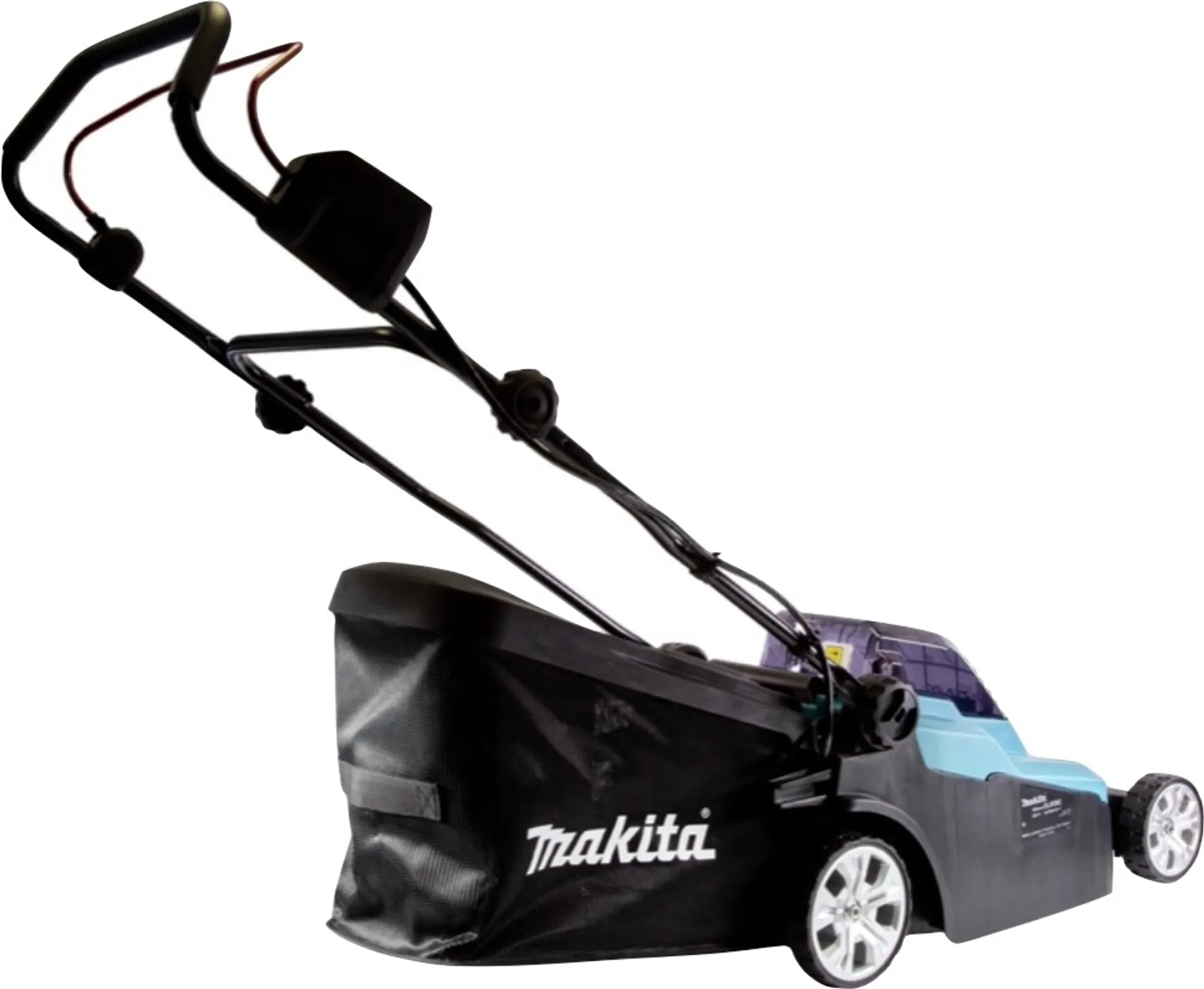 Makita Akku Rasenmäher Gartengeräte DLM382CM2 36 Volt 2 Akkus 4 Ah Schnittbreite 38 cm für Gartenpflege – Bild 5