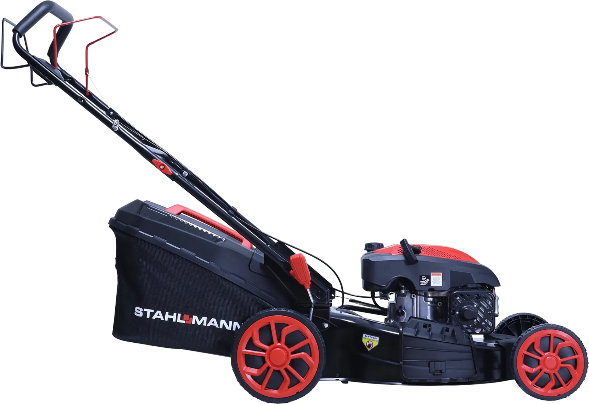 STAHLMANN Rasenmäher Benzin mit Antrieb BR532 – 7,0PS (5,1kW) 224ccm mit Antrieb, 53cm Schnittbreite, Mulchen, Schnitthöhenverstellung – Bild 10