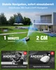 ECOVACS Mähroboter GOAT A1600 LiDAR PRO mit innovativem TruEdge-Trimmer white-black One Size – Bild 3