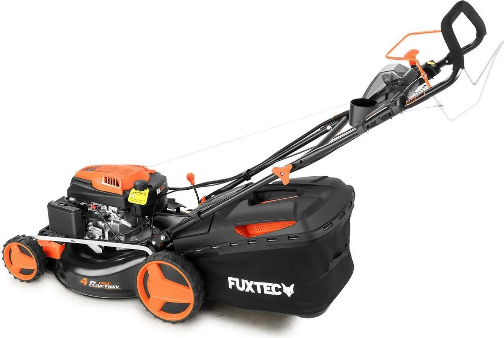 FUXTEC Benzin Rasenmäher FX-RM5196eSPRO - 196ccm | 51cm | 6PS | mit Antrieb + E-Start + FlexSpeed | 36kg | 60L | Seitenauswurf |ab 1001m² – Bild 6