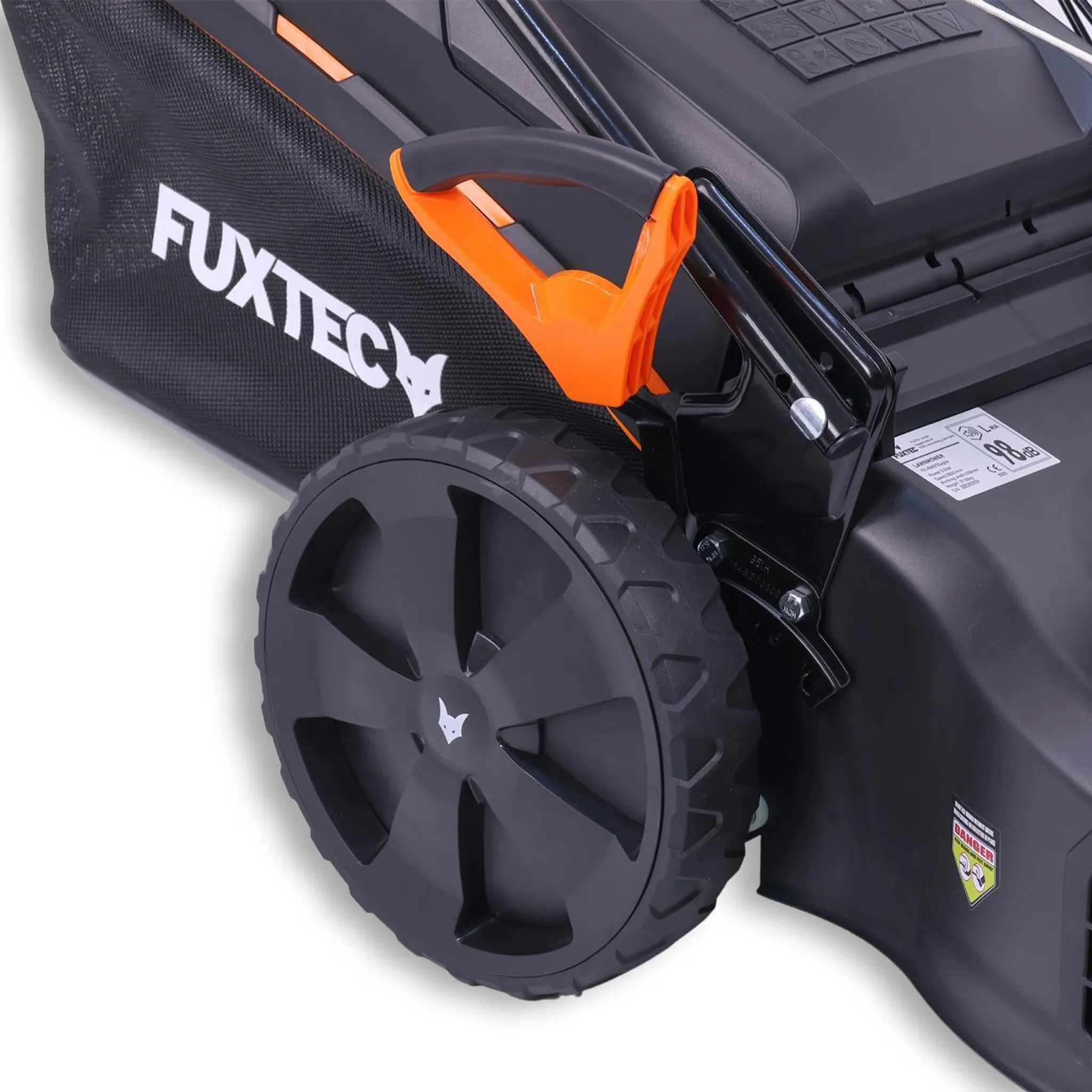 FUXTEC 4in1 Benzin Rasenmäher FX-RM5170agile - 170ccm | 51cm |schwenkbare Vorderachse | 37Kg | 4-Takt | Mulchfunktion | 60L Fangkorb | bis 1000m² – Bild 9