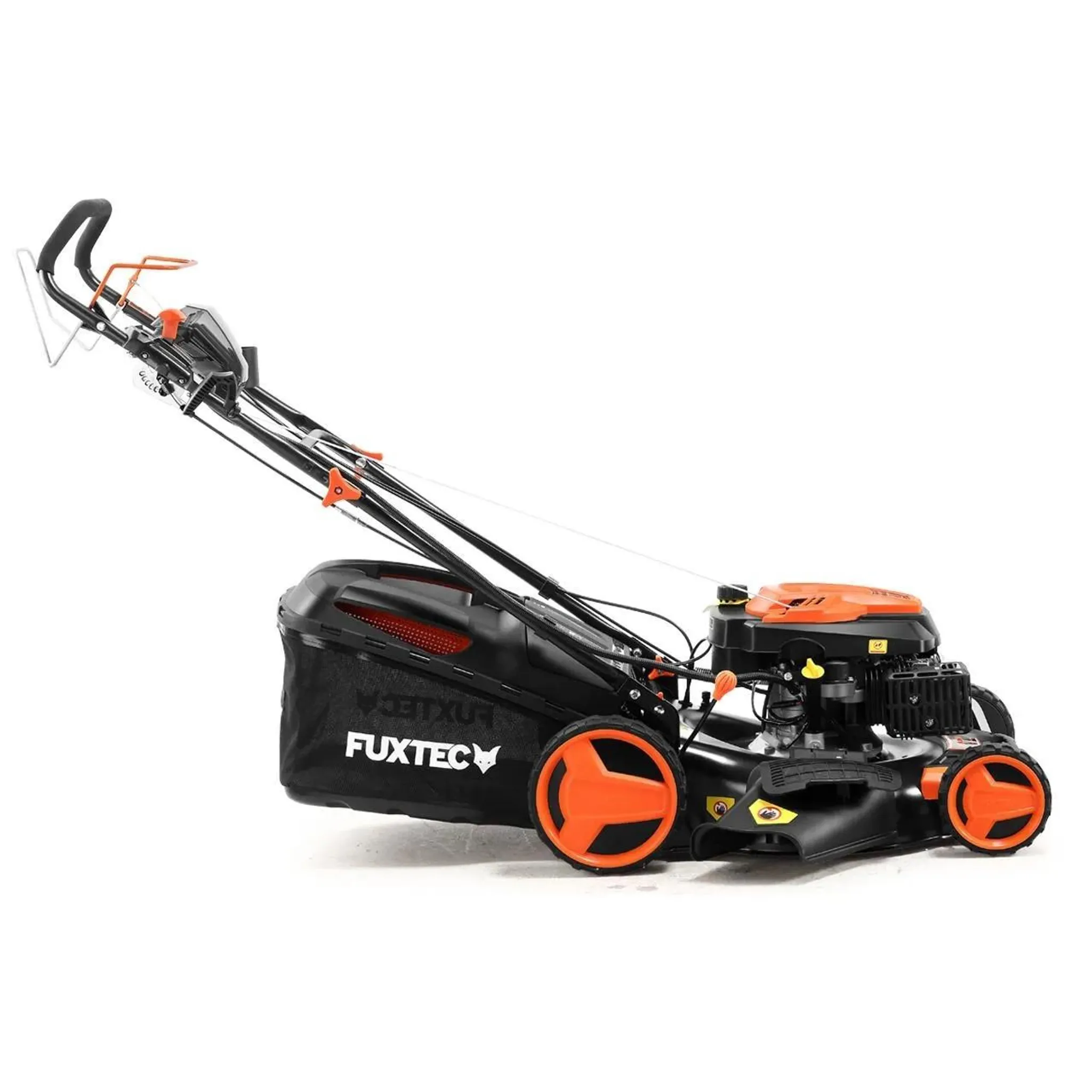 FUXTEC Benzin Rasenmäher FX-RM5196eSPRO - 196ccm | 51cm | 6PS | mit Antrieb + E-Start + FlexSpeed | 36kg | 60L | Seitenauswurf |ab 1001m² – Bild 10