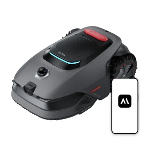 MOVA LiDAX Ultra 1200 Elektrorasenmäher Roboter Mähroboter – ohne RTK, 3D-LiDAR & AI Vision 360°, automatische Kartenerstellung, 5 cm Kantenschnitt