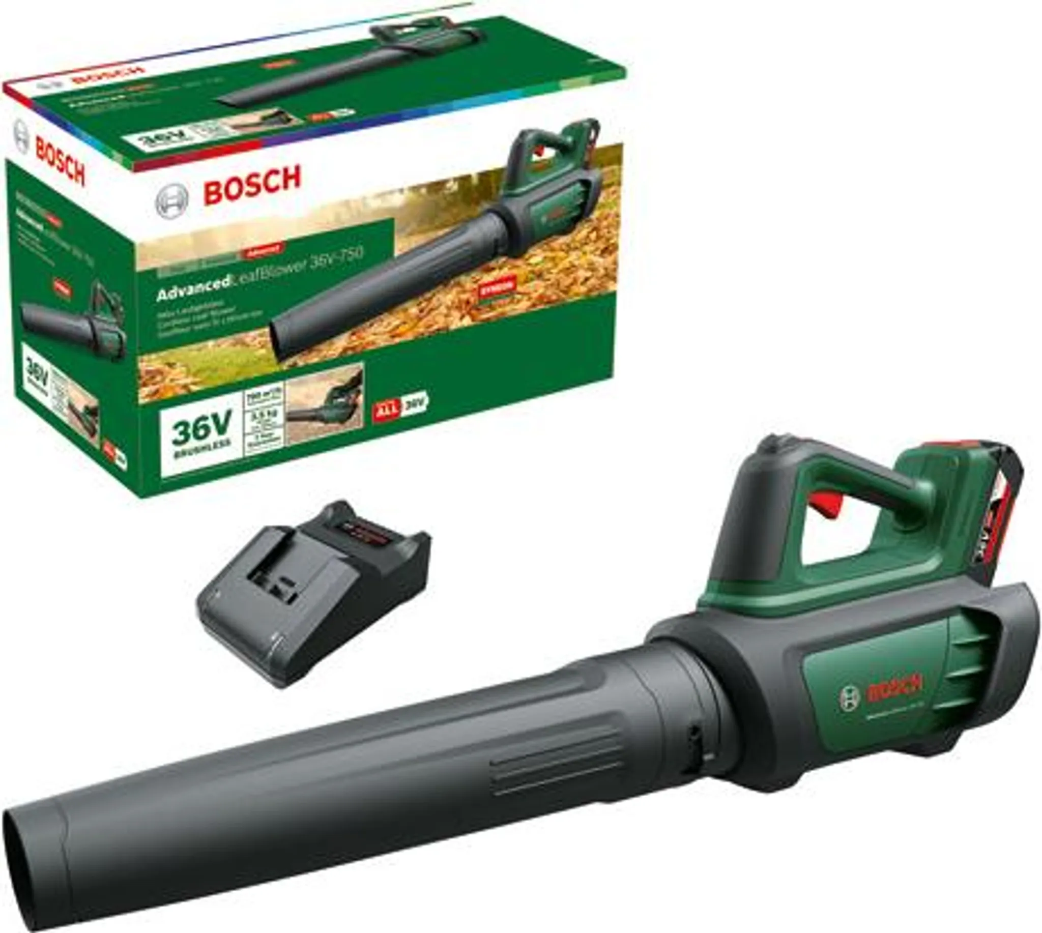 Akku-Laubbläser AdvancedLeafBlower 36V-750, 1 x Akku 36V 2,0Ah – Bild 2