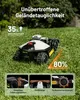 Mähroboter Mammotion LUBA mini AWD 1500 ohne Begrenzungskabel NetRTK+Vision Auto-Kartierung Empf. 1500m² Max. 1800m² 80% Steigung mit 4G-Modul APP – Bild 2