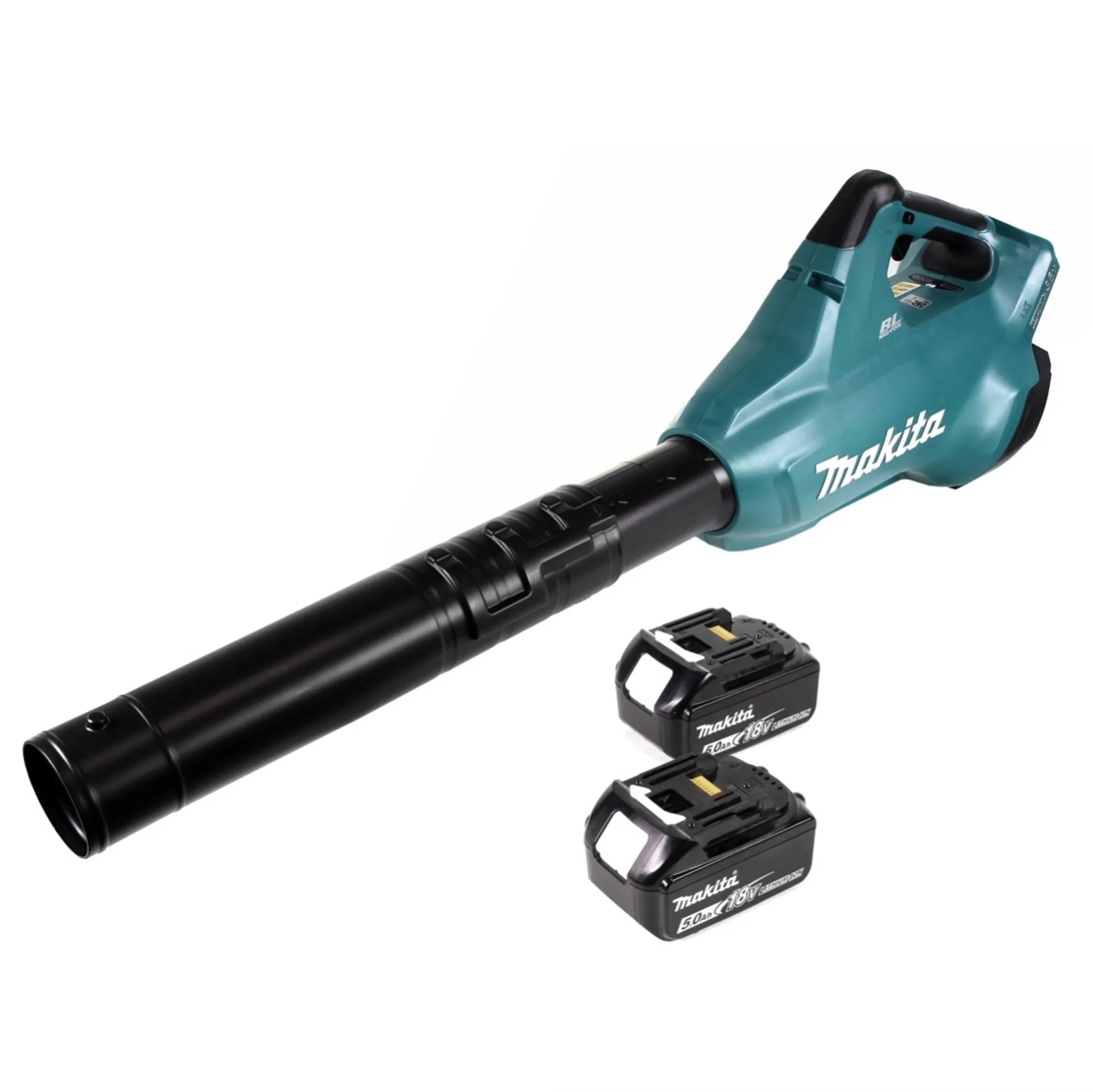 Makita DUB 362 T 2x18 Volt Akku Laubbläser Akku-Gebläse + 2x 5 Ah Akku - ohne Ladegerät – Bild 2