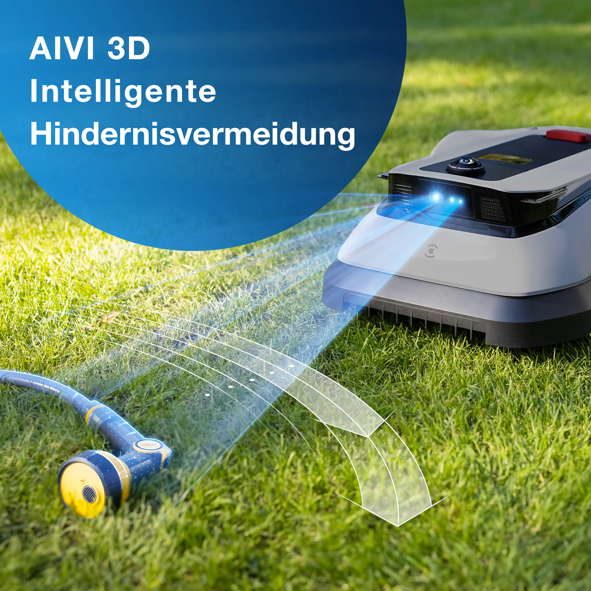 Ecovacs GOAT G1-800, Mähroboter, Drahtlose Begrenzung, IPX6 Wasserdicht – Bild 9