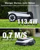 ECOVACS Mähroboter GOAT A1600 LiDAR PRO mit innovativem TruEdge-Trimmer white-black One Size – Bild 9