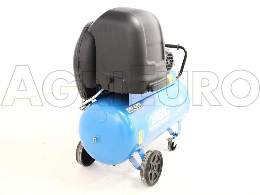 ABAC SILENT A29B 90 CM2 - Schallgedämpfter einphasiger riemengetriebener elektrischer Luftkompressor - 2 PS Motor - 90 l – Bild 2