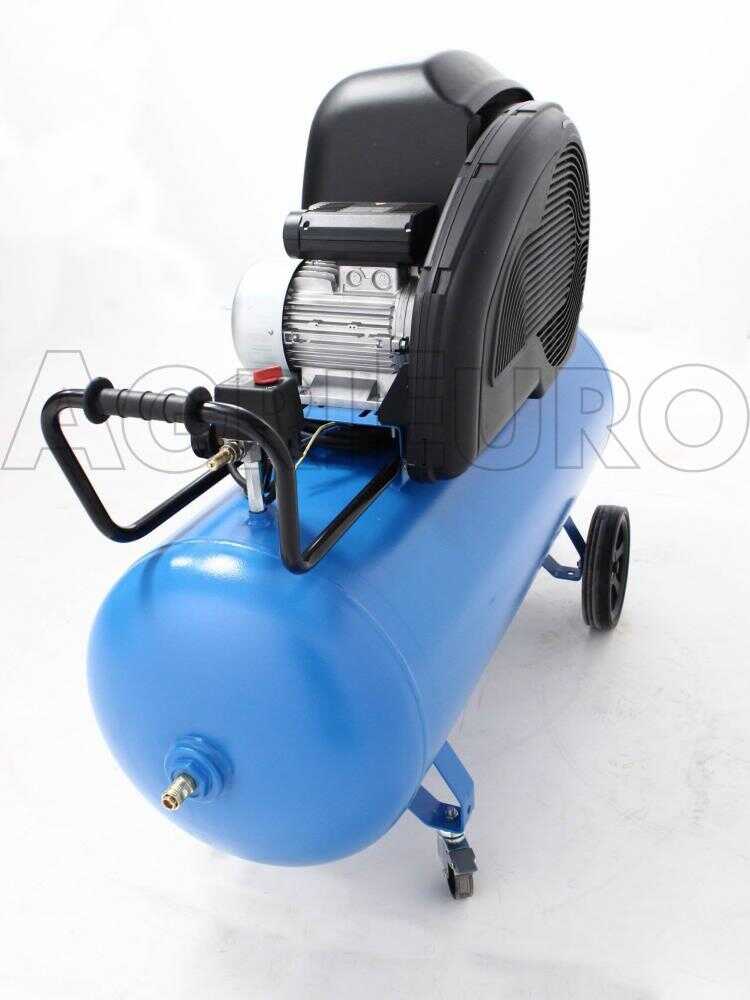 ABAC SILENT A39B 200 CM3 - Schallgedämpfter einphasiger riemengetriebener elektrischer Luftkompressor - Motor 3 PS - 200 l – Bild 2