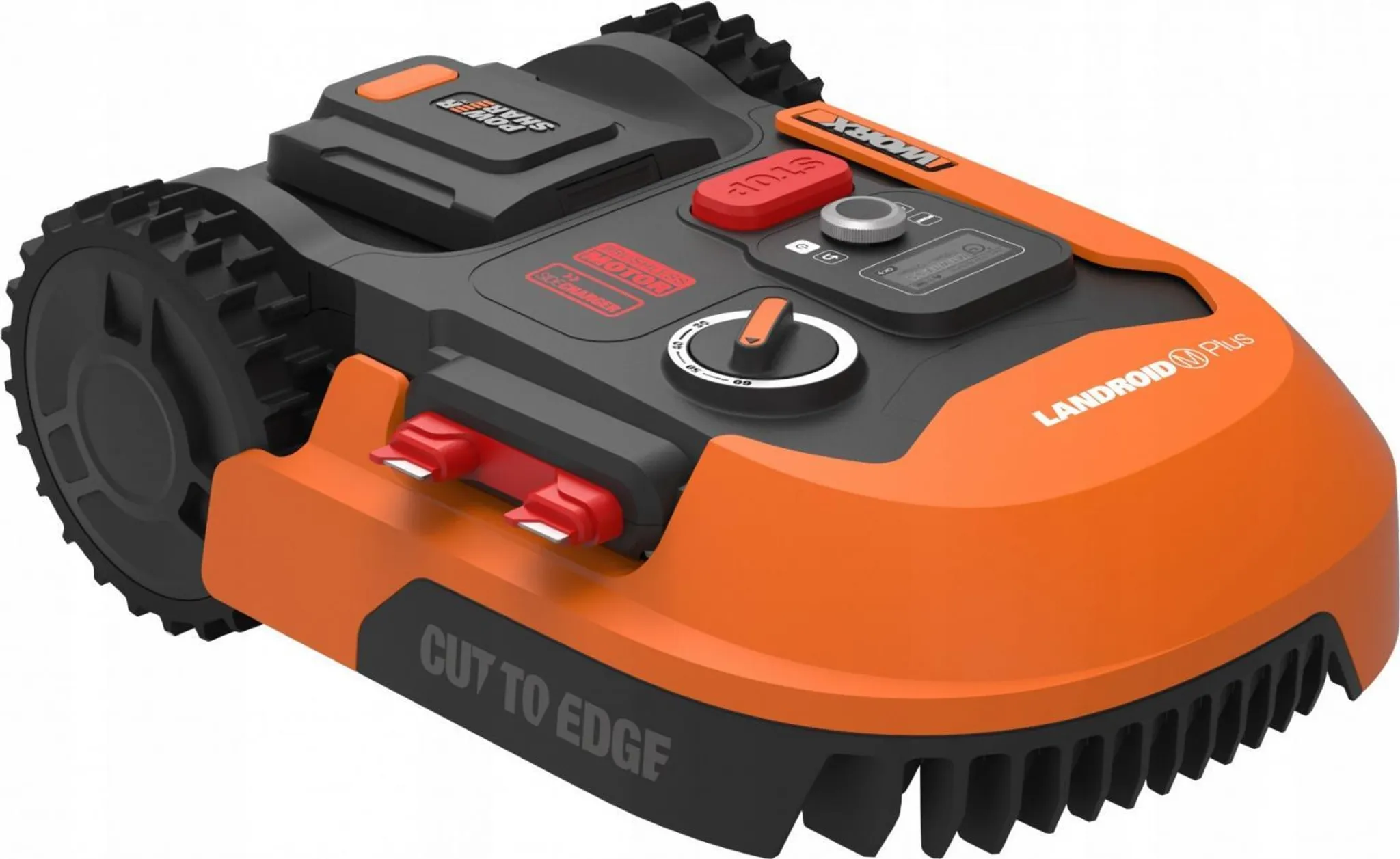 WORX 20V Akku-Mähroboter Landroid M500 Plus 18cm/500 m² mit App, IPX4 WR165E, inkl. Installationsmaterial – Bild 10