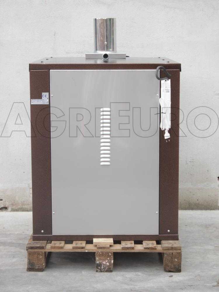 AgriEuro Medius 80 Deluxe INC - Einbau-Holzbackofen aus Stahl - kupferfarben – Bild 3