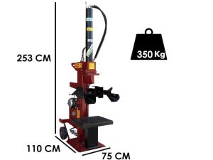 AgriEuro SIE 20T - Elektrischer stehender Holzspalter - Kolbenhub 1000 mm