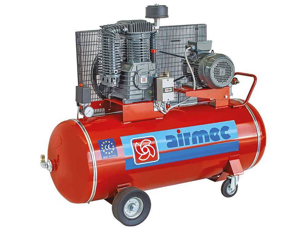 Airmec CR 305 - Kompressor mit Riemenantrieb - 400V Elektromotor - 270 l Tank – Bild 2