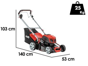 AL-KO Energy Flex 42.9 Li SP - Akku-Rasenmäher mit Radantrieb - Schnittbreite 42 cm - 36V/4,0Ah