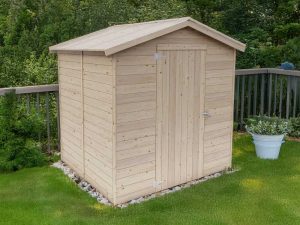 Alce Stefy 200x167 - Holz-Gerätehaus -  200x167x214 cm