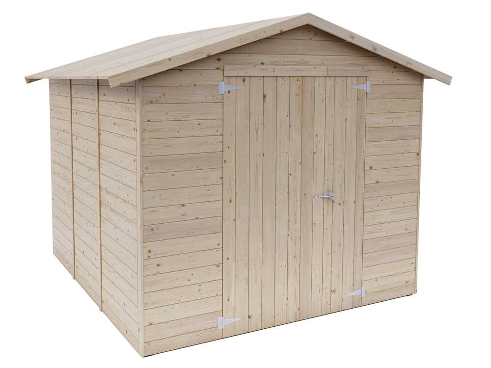 Alce Stefy 238x305 – Gartenhaus aus Holz – 238x305x220 cm – Bild 4