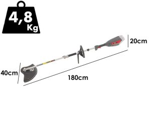Ama Freemow 98702 – Motorsense – Multitool – 40 V – OHNE AKKUS UND LADEGERÄTE