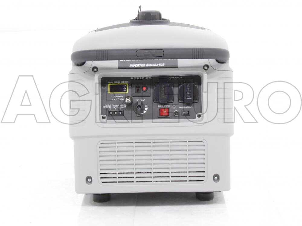 AMA G3000I - Leiser Inverter-Stromerzeuger mit Rädern 3 kW - Dauerleistung 2.8 kW - 230V