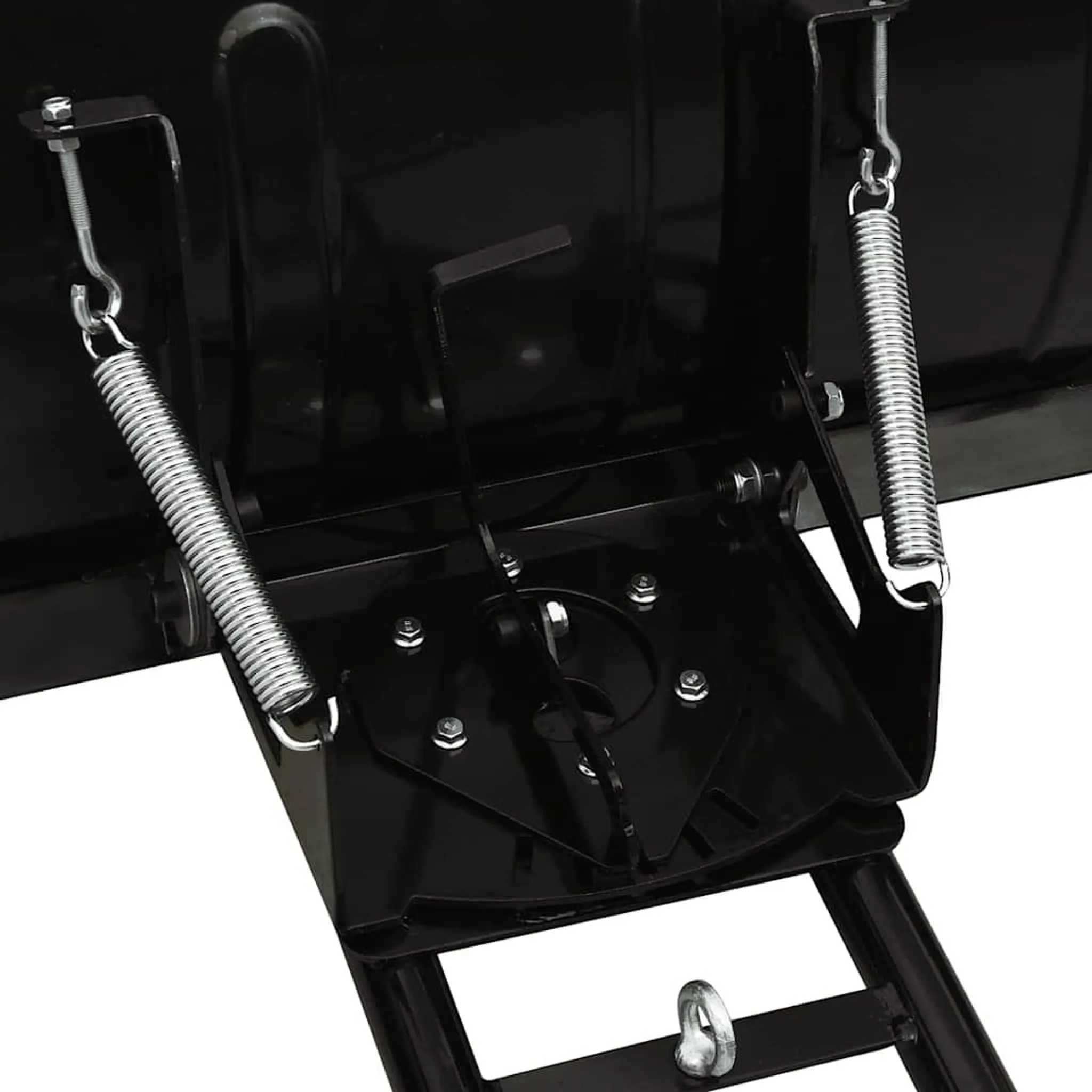vidaXL Schneeschild für ATV 150x38 cm Schwarz – Bild 4