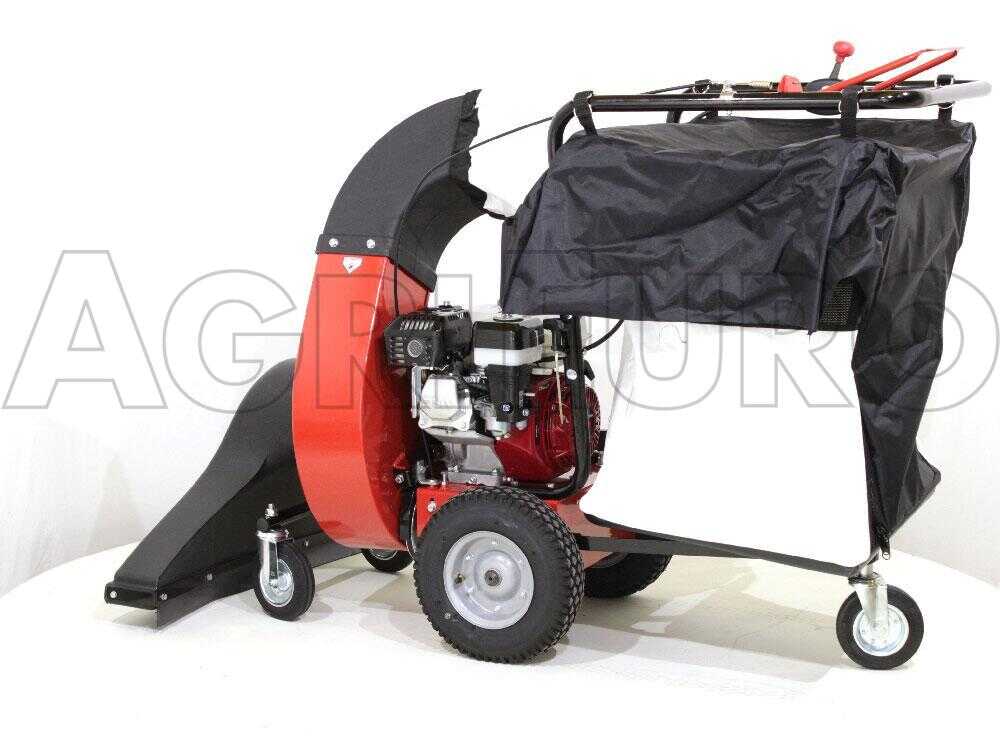 Benassi AF200SL - Benzin Laubsauger mit Radantrieb - Honda GX 200 – Bild 3