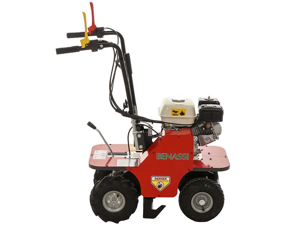 Benassi L390 4RM – Benzinbetriebener Rasensodenschneider mit 4x4-Antrieb – Honda GX200 – 6,5 PS – Bild 2