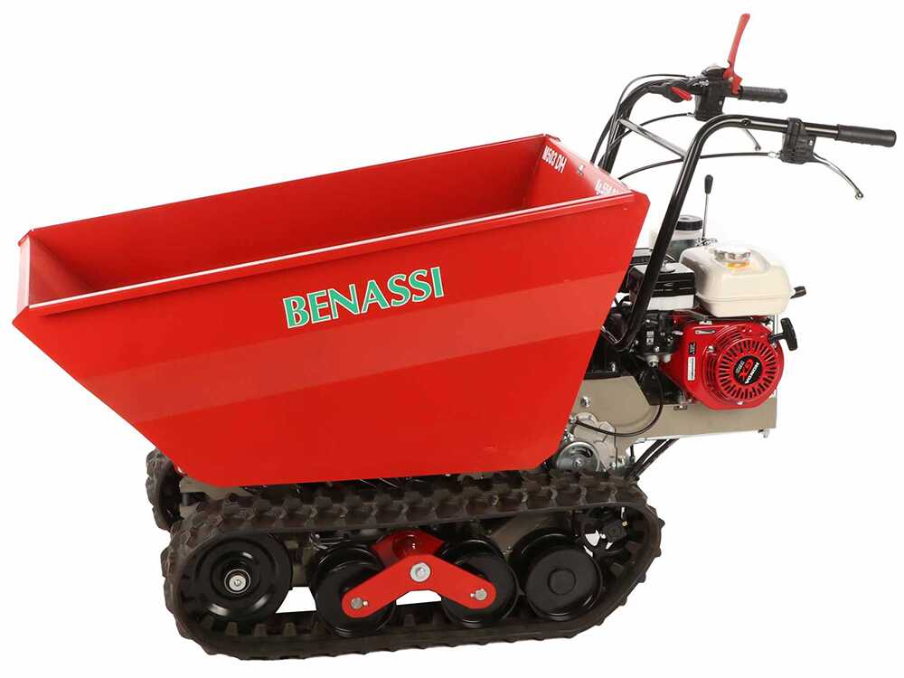 Benassi M503DH – Raupendumper – Hydraulischer Kippmuldenaufsatz – Tragfähigkeit 550 kg – Bild 2