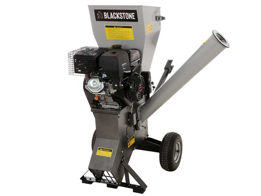 Benzin Häcksler BlackStone CSB150E-L- Häcksler mit Verbrennungsmotor - Loncin Benzinmotor 15 PS - Elektrostarter – Bild 2