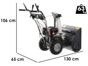 BlackStone  B-ST 61 LWE - Benzin-Schneefräse - Loncin H200