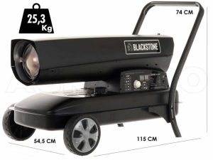 BlackStone BDH 65 KW - Diesel Heizgerät - 65 KW - mit Direktheizung