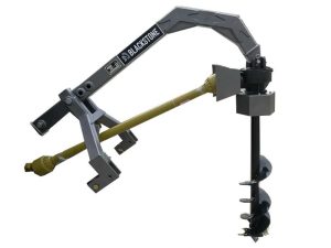 BlackStone BHD500 - Erdbohrer für Traktor - großes Getriebe aus Gusseisen - BOHRSPITZE NICHT ENTHALTEN
