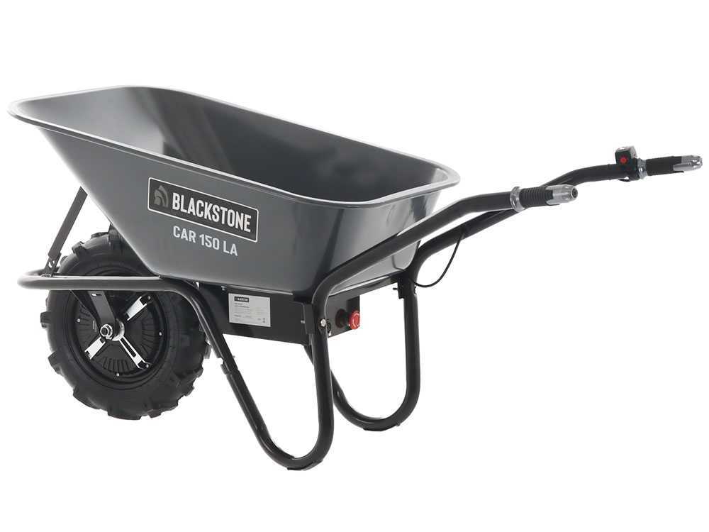 BlackStone CAR 150-M80 - Akku-Schubkarre - 24V/12Ah Akku – Bild 2