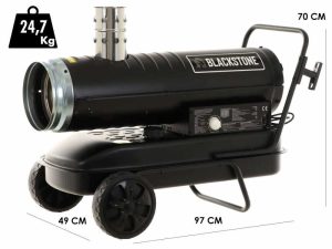 BlackStone i-BDH 20 KW - Diesel Heizgerät - 20 KW - Indirekte Verbrennung