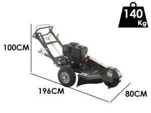 BlackStone SG 420 B&S ES PRO - Baumstumpffräse - Motor B&S XR2100 420 ccm - Schneidegerät mit 8 Wolframkarbidhämmern