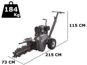 BlackStone TS 420 B&S - Grabenfräse - B&S XR2100