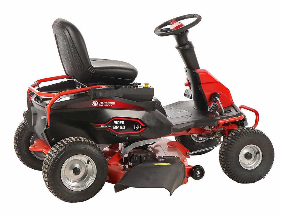 Blue Bird BR SD 98 - Akku-Rasentraktor 48V/75Ah - Schnittbreite 98cm – Bild 3