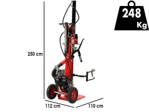 Blue Bird LSE 22000 - Stehender Benzin Holzspalter - Loncin 302