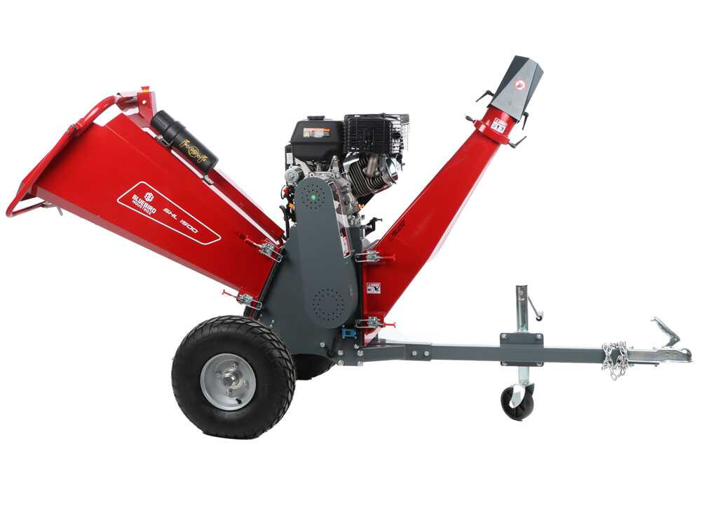 Blue Bird SHL 1500 - Benzin-Häcksler - Motor Loncin G420FD – Bild 2
