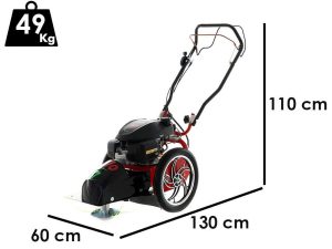 BlueBird FLO SPEED 7HO - Benzin-Fadenmäher mit Radantrieb  - Motor Honda GCVx 170