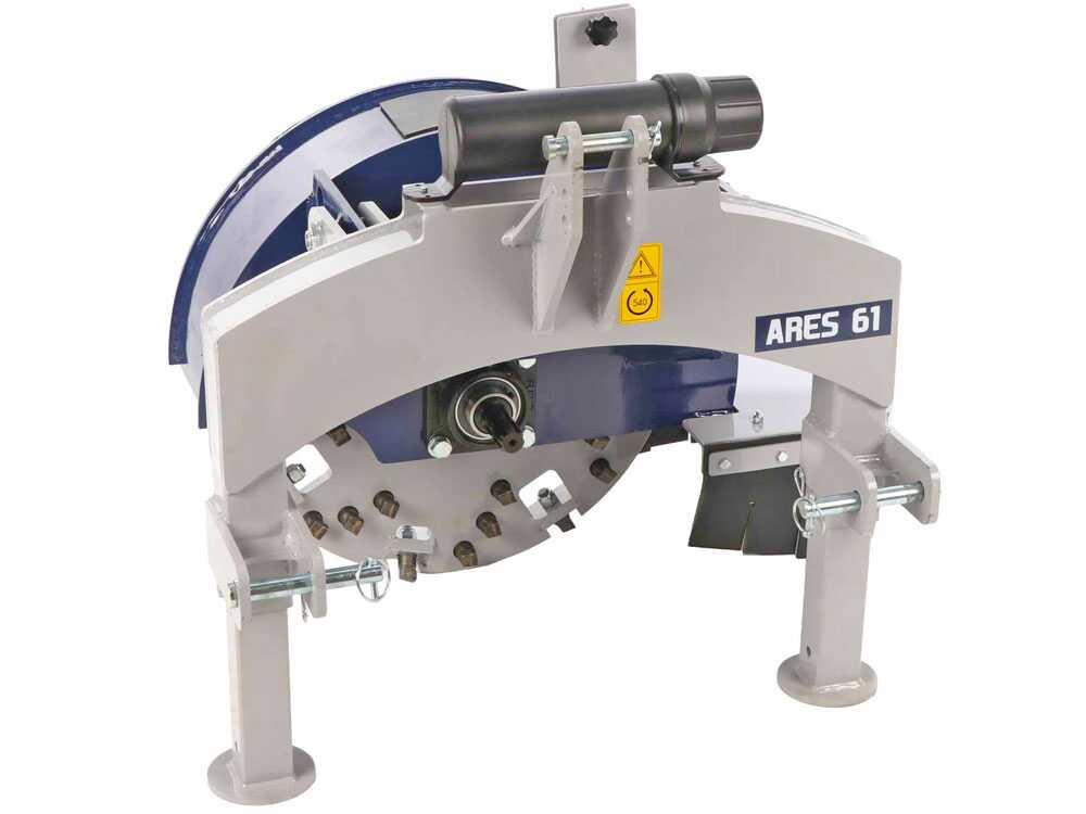 BullMach ARES 61 - Baumstumpffräse für den Traktoranbau – Bild 2