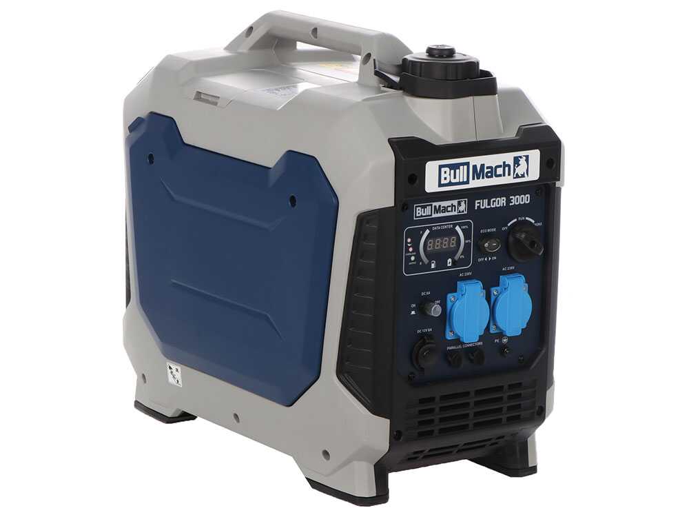 BullMach Fulgor 3000 - Inverter Stromerzeuger 3,3 kW - Dauerleistung 3 kW - 230V – Bild 2