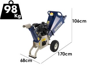 BullMach Hercules 65 B&S - Benzin Häcksler  - Motor B&S CR950