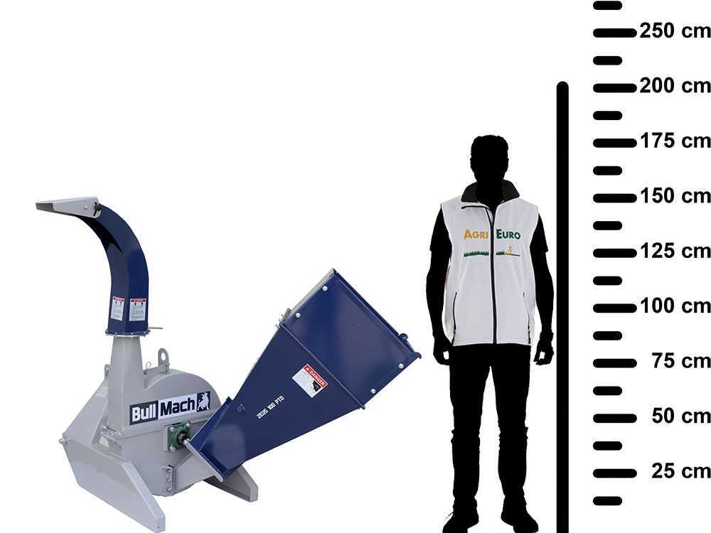 BullMach ZEUS 100 PTO - Häcksler für Traktor - mit Dreipunktaufnahme – Bild 2