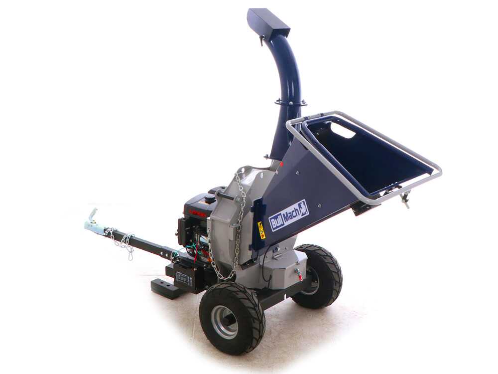 BullMach ZEUS 160 LE - Benzin-Häcksler mit Anhängerkupplung - Loncin 420 cm³ - E-Starter – Bild 2
