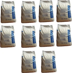 Magnesiumchlorid 10x25kg 47% MgCl2 Entstaubungsmittel Frostschutzmittel